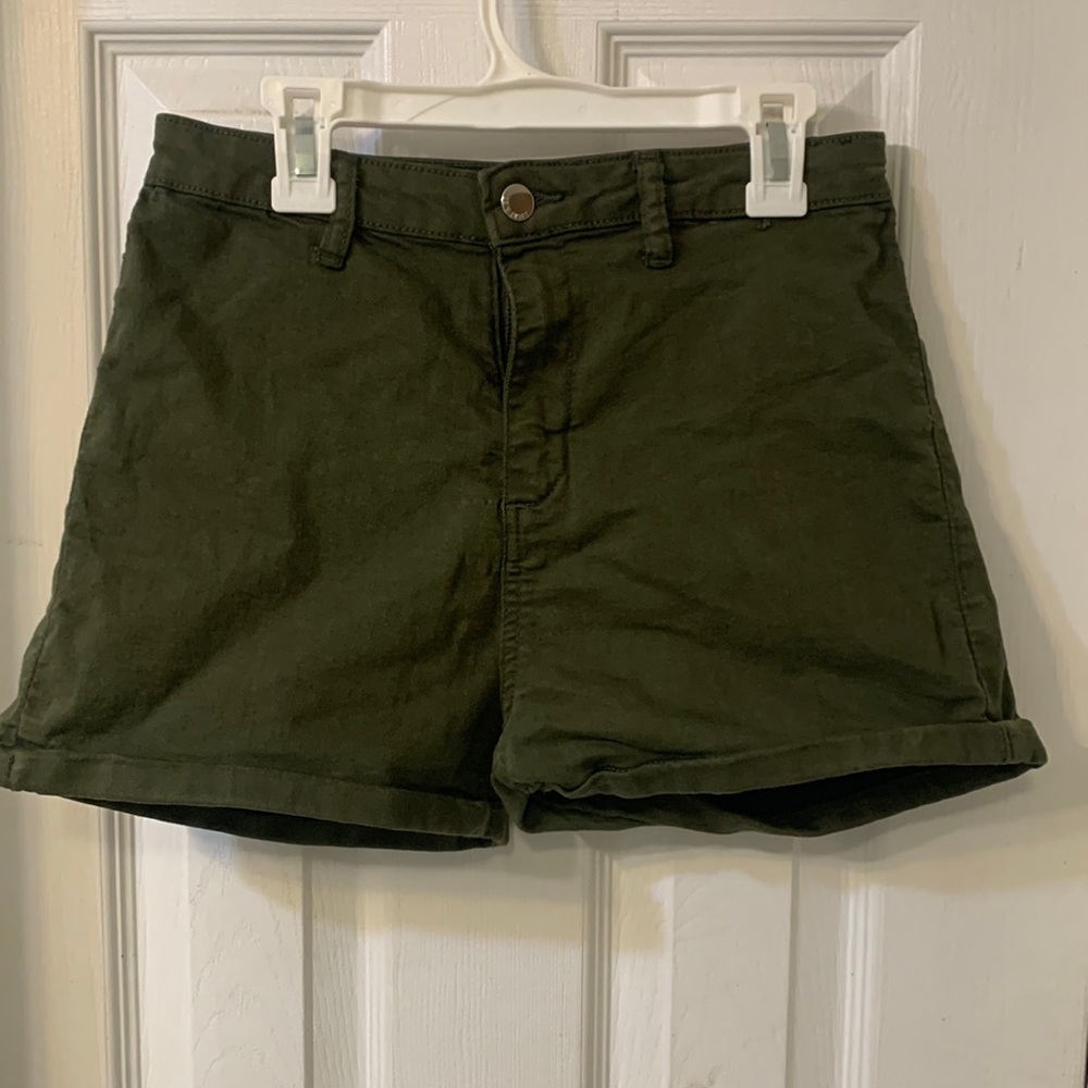 Olive shorts